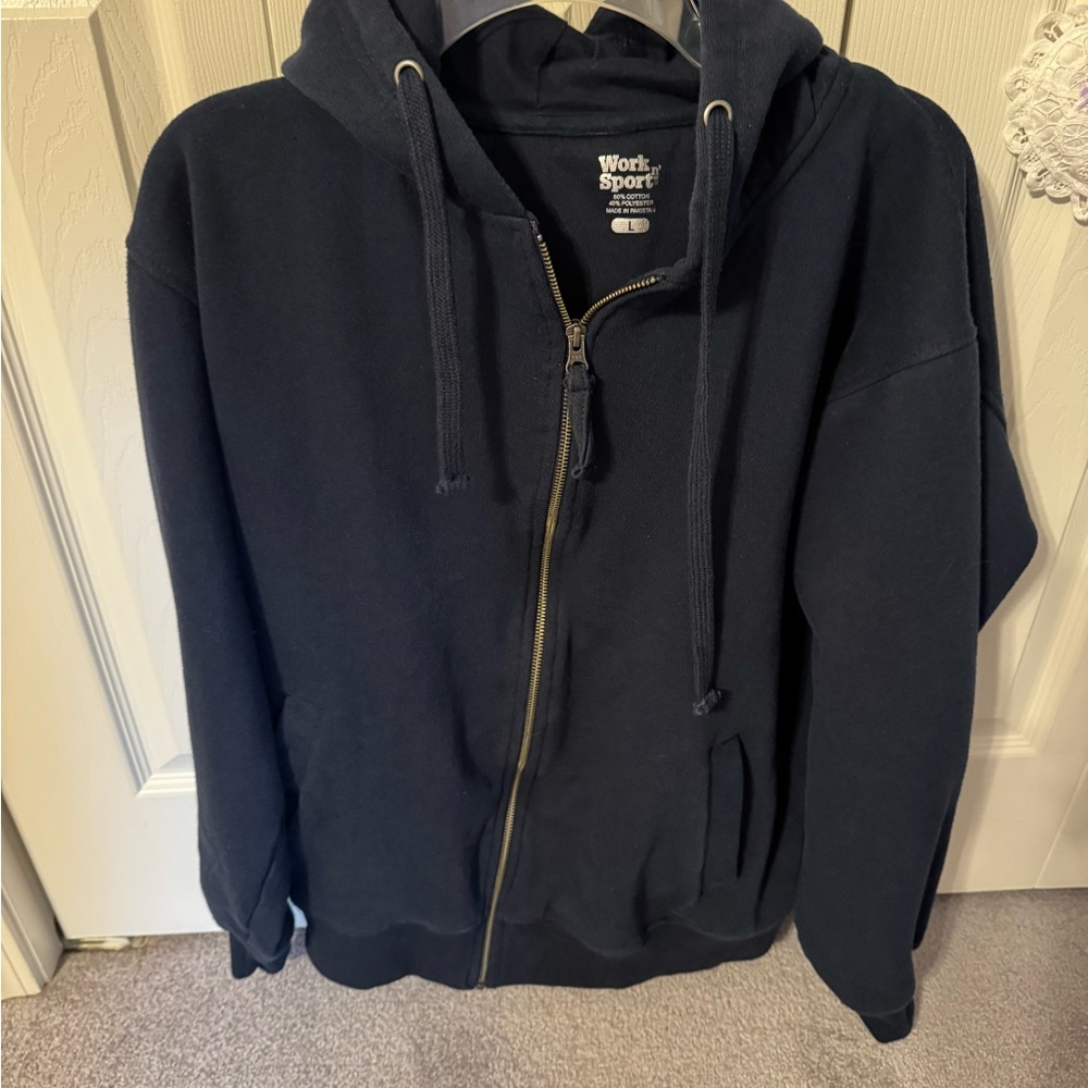 Men's Navy Hoodie Sweatshirt